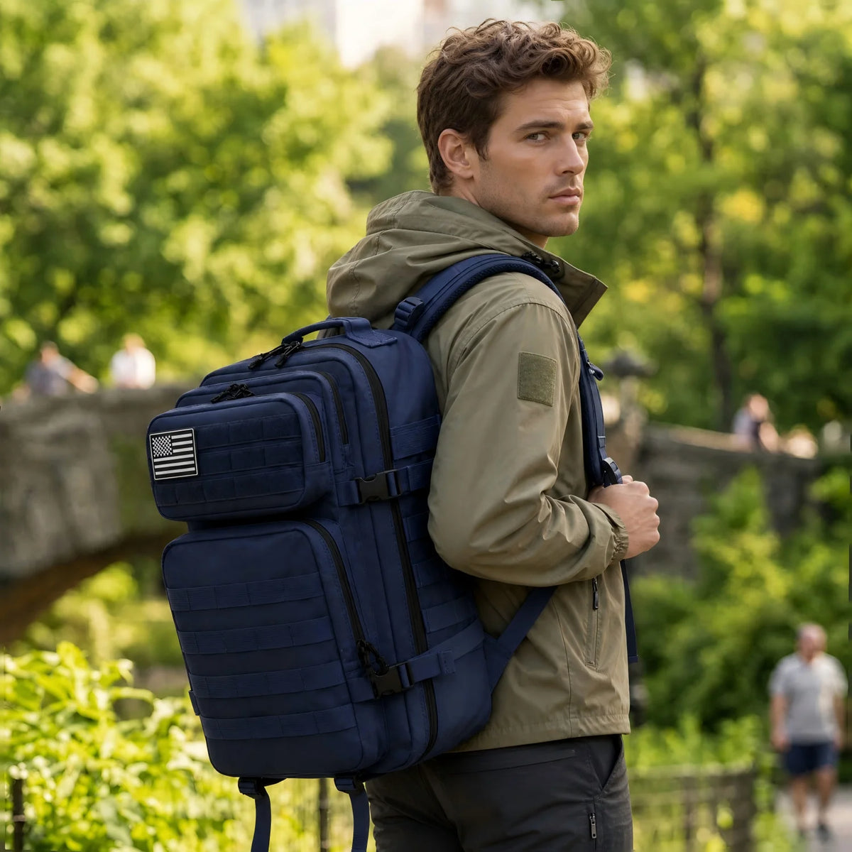 ReFire Gear Tactical Molle Backpack for Hiking and Travel
