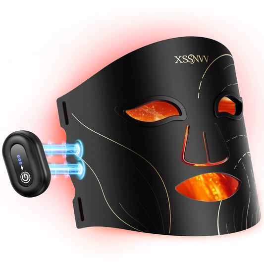 Free Shipping LYSMOSKI Red Light Therapy Mask Rechargeable