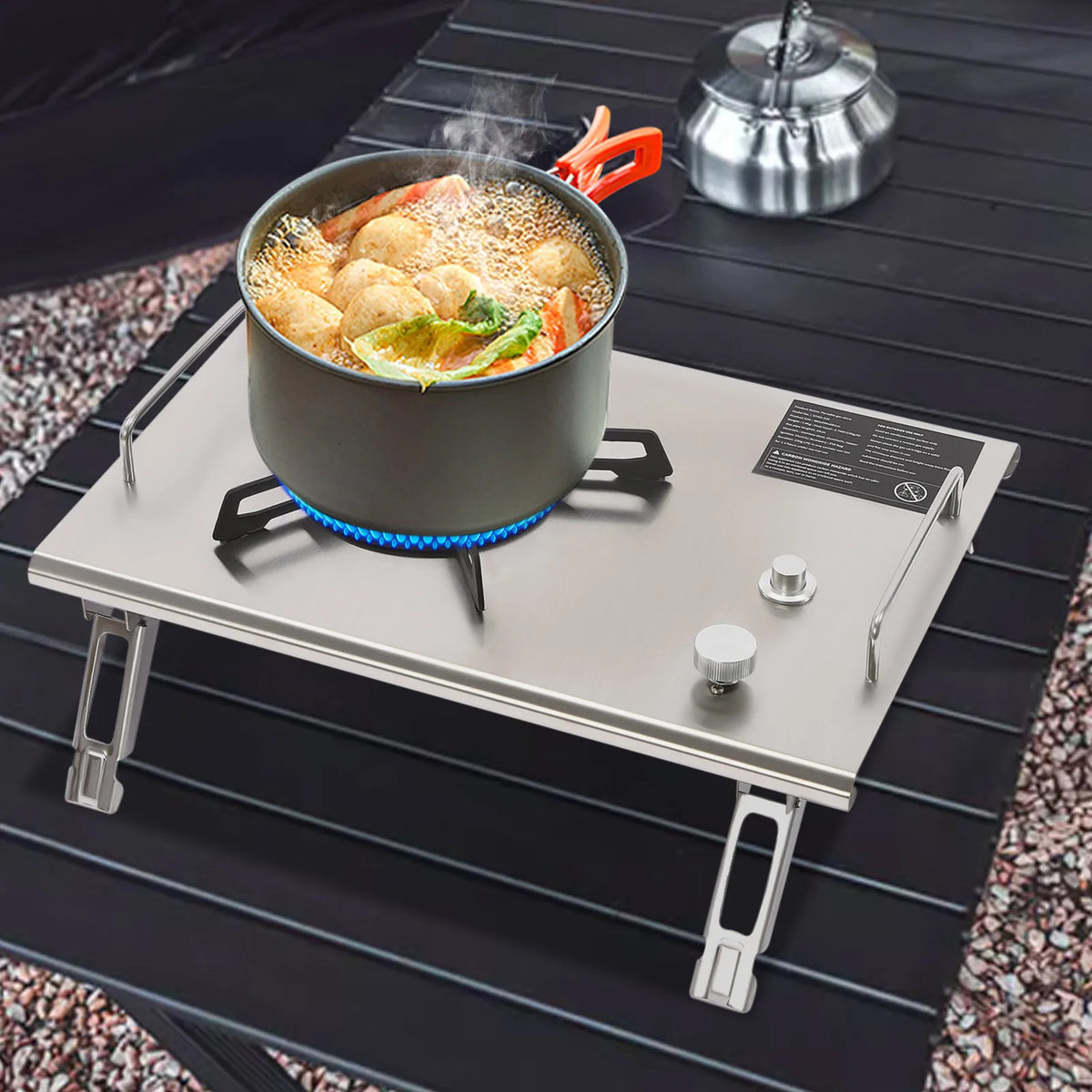 Free Shipping Portable Folding Camping Gas Stove With Ignition