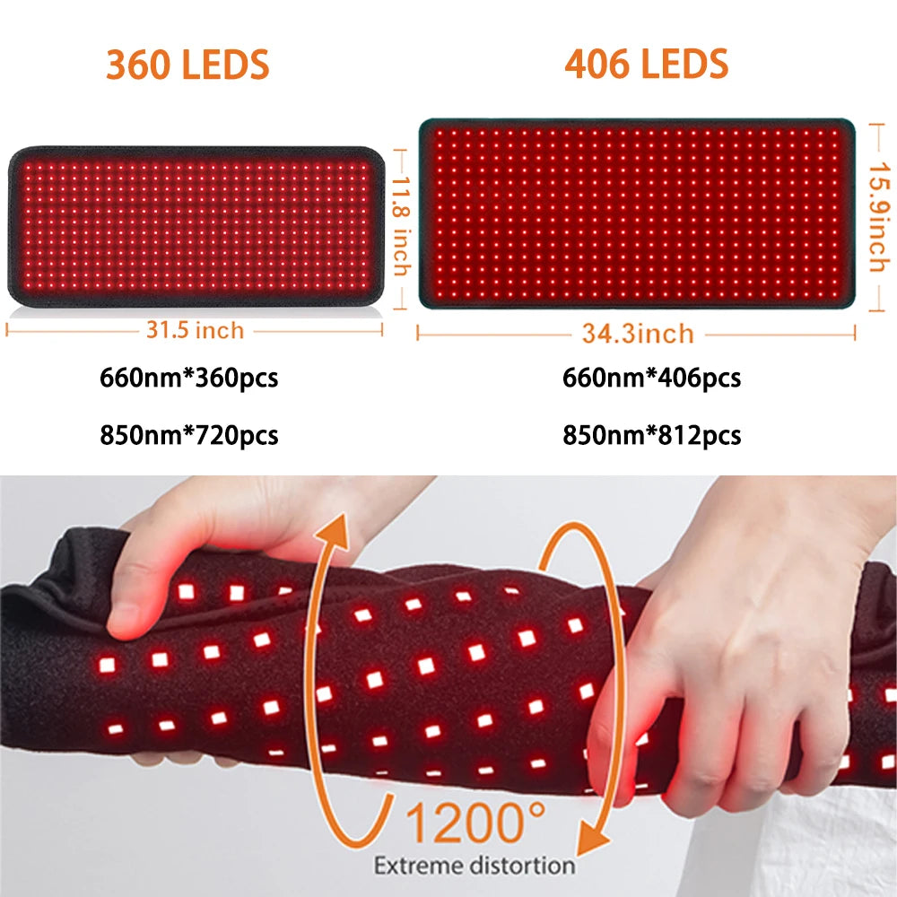 Free Shipping Astarexin LED Light Therapy Heating Mat